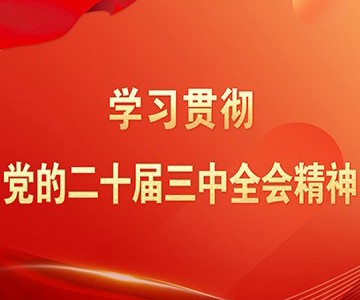 学习贯彻党的二十届三中全会精神