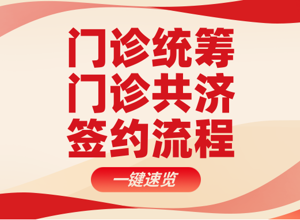 门诊统筹、门诊共济签约流程