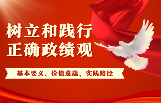 树立和践行正确政绩观学习教育