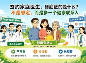 免费签约家庭医生，5项福利等你来享！